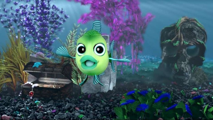 Gloria GloFish Animation